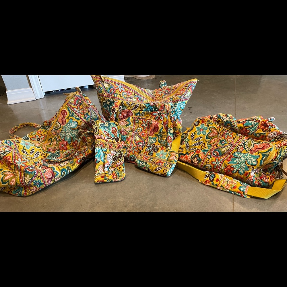 Vera Bradley luggage set!